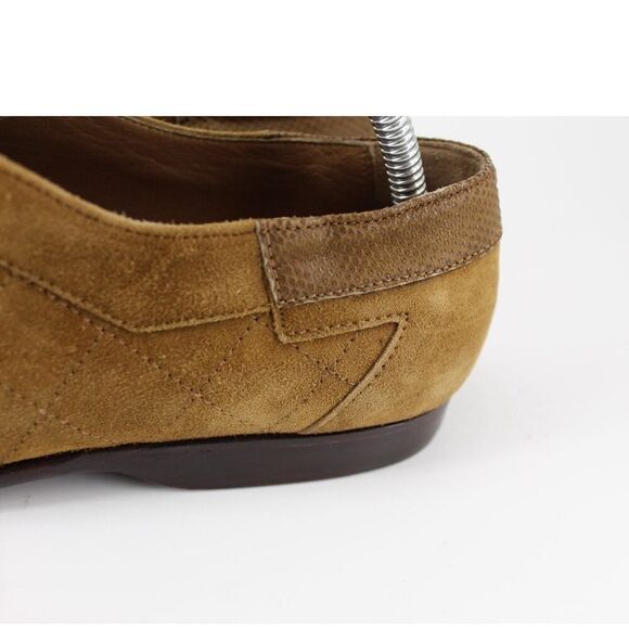 Rick Pallack Oxford Shoes Mens 9 Brown Suede Quilted Lace Up Leather Sole Oxford main image 4
